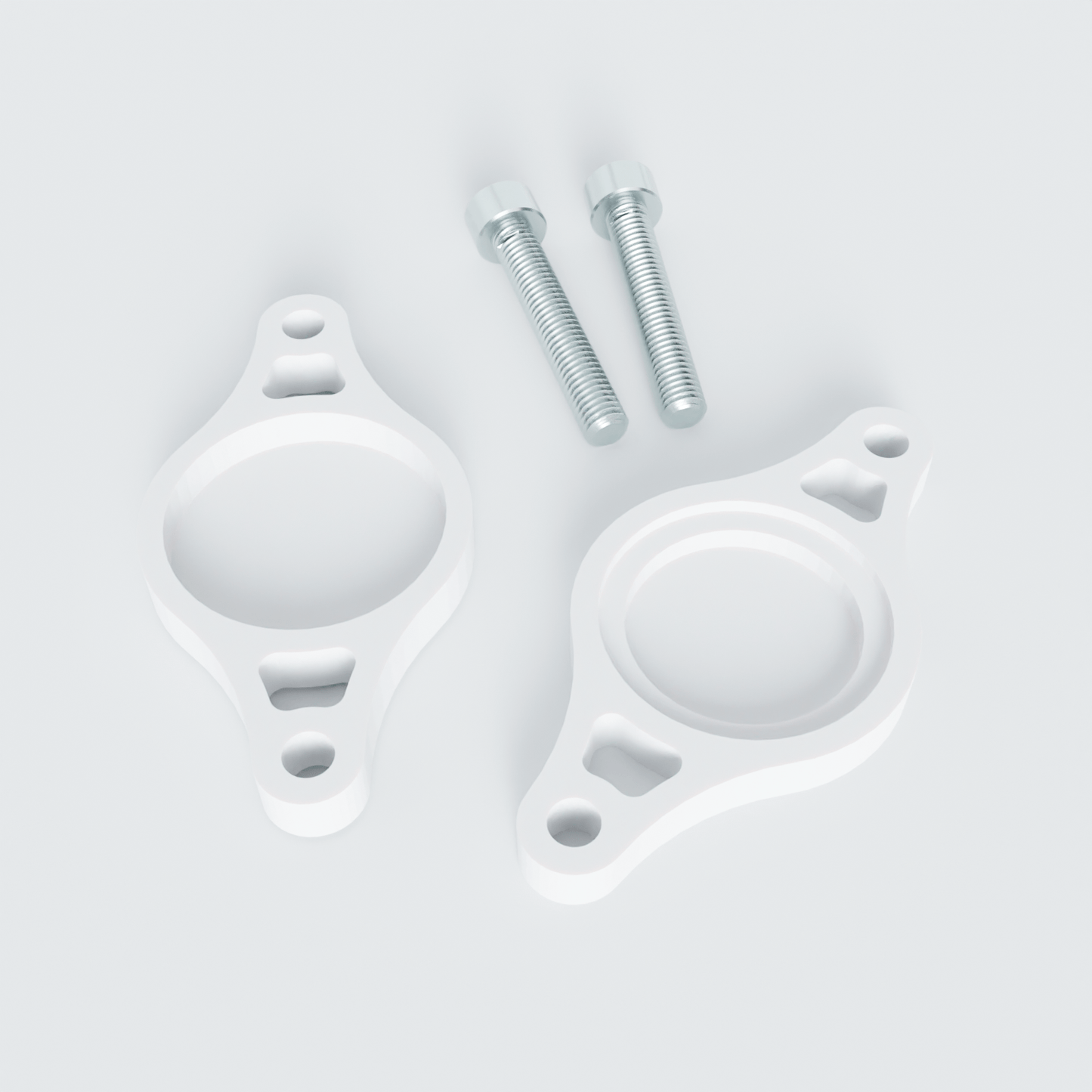 AirTag Bike Mount Holder Bracket Attachment (Bolts Included) For Standard Bottle Cage 64mm Bicycle Cycling Accessory