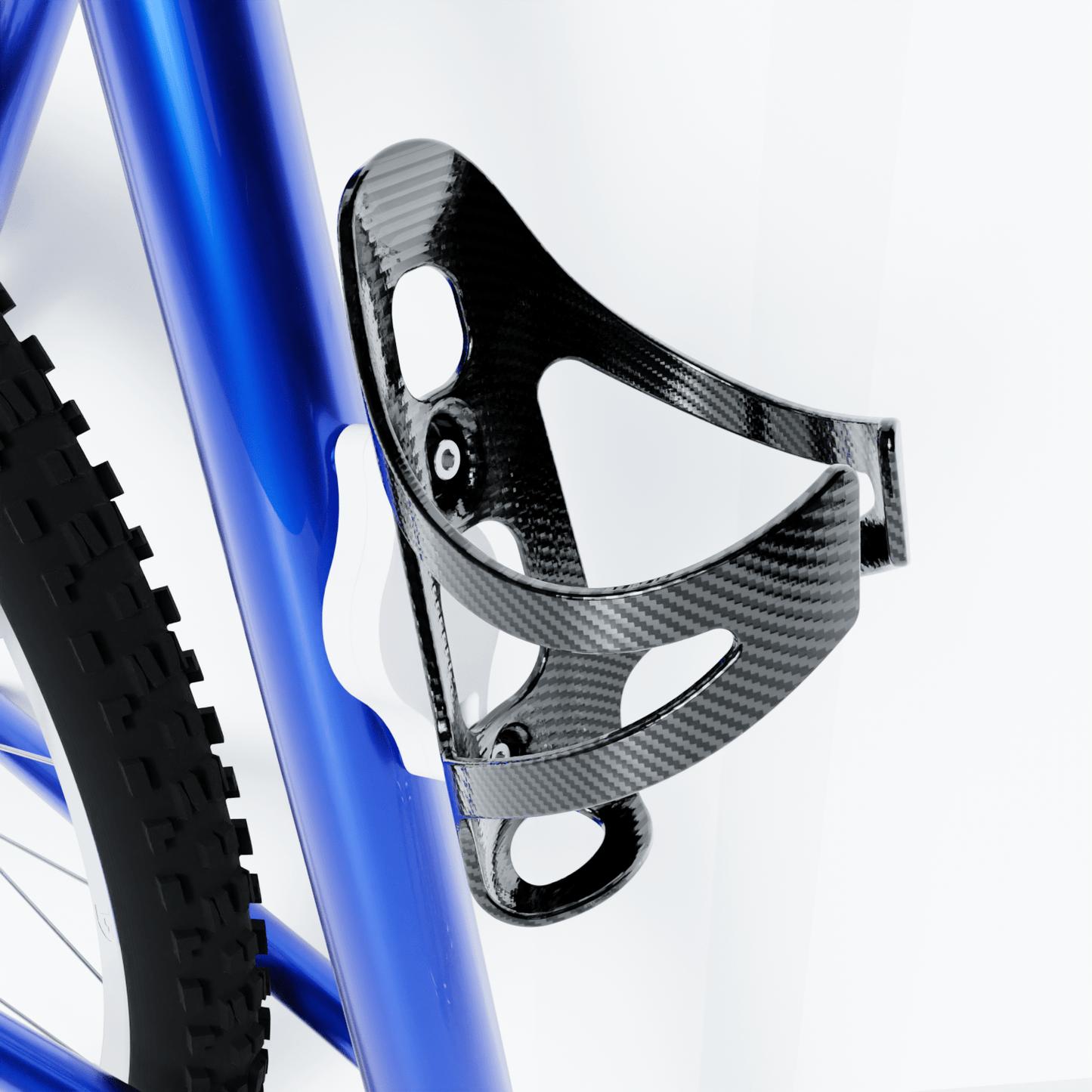 AirTag Bike Mount Holder Bracket Attachment (Bolts Included) For Standard Bottle Cage 64mm Bicycle Cycling Accessory