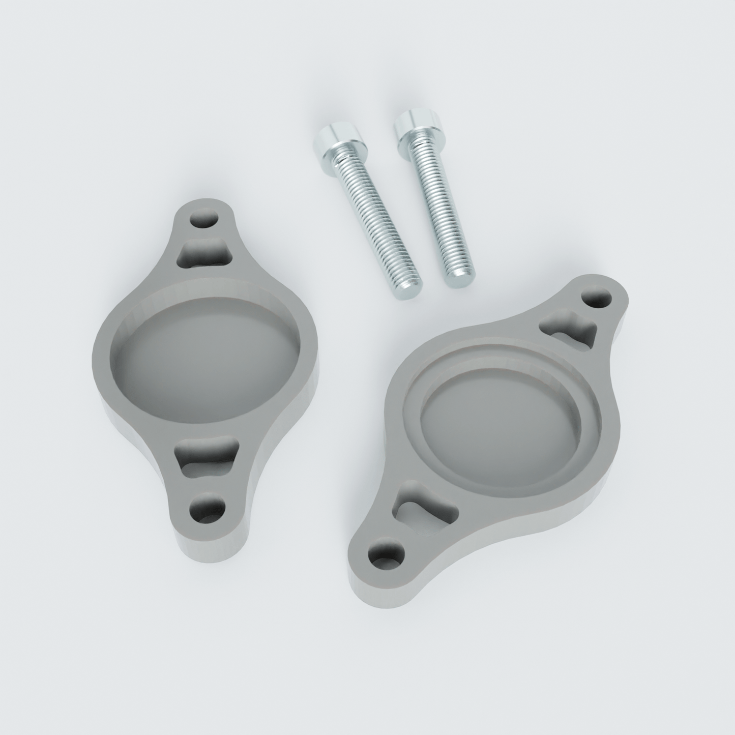 AirTag Bike Mount Holder Bracket Attachment (Bolts Included) For Standard Bottle Cage 64mm Bicycle Cycling Accessory