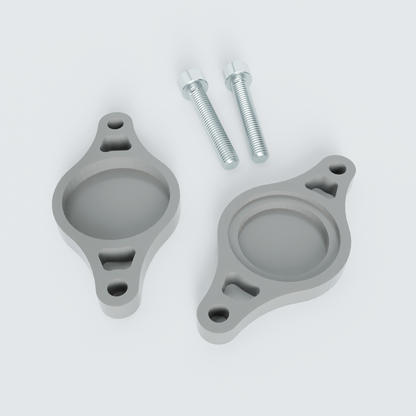 AirTag Bike Mount Holder Bracket Attachment (Bolts Included) For Standard Bottle Cage 64mm Bicycle Cycling Accessory