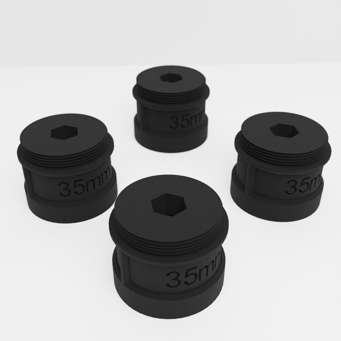 Volume Token for Rockshox 35mm Forks (Pike, Lyrik, Yari, Pike DJ, BoXXer) Bottomless Tokens - Various Sizes