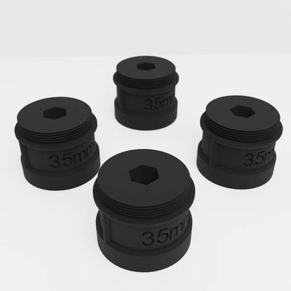 Volume Token for Rockshox 35mm Forks (Pike, Lyrik, Yari, Pike DJ, BoXXer) Bottomless Tokens - Various Sizes