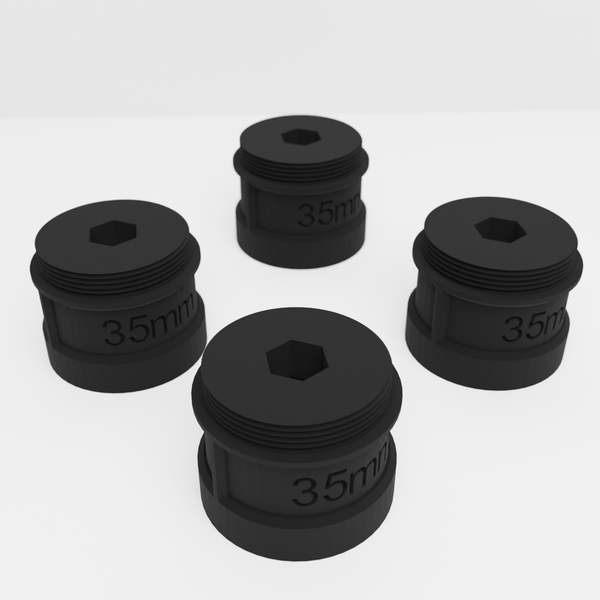 Volume Token for Rockshox 35mm Forks (Pike, Lyrik, Yari, Pike DJ, BoXXer) Bottomless Tokens - Various Sizes