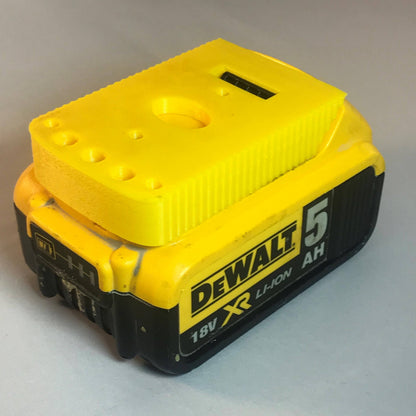 Dewalt Compatible Battery Holder/Bracket Ideal For Wall Or Shelf Mounting