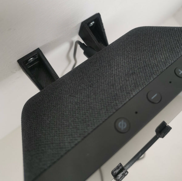 Echo Show 5 Wall Mount Wall Bracket Stand : Black (Angled Or Upright)