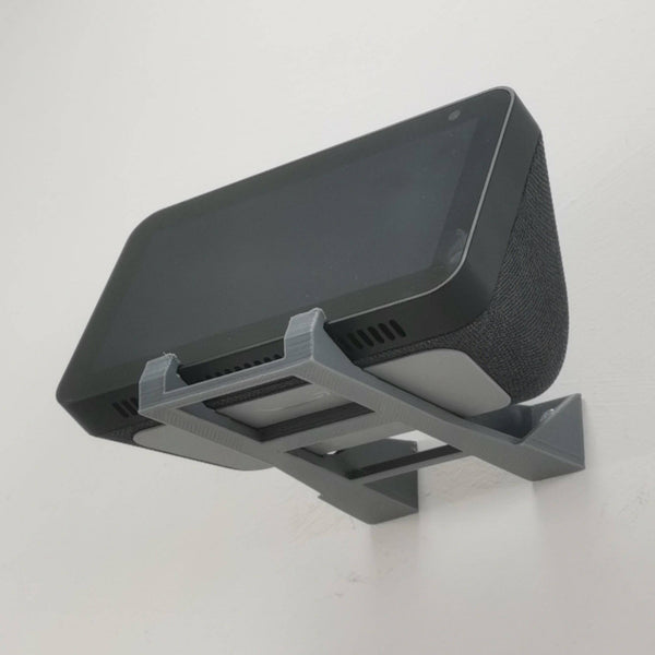 Echo Show 5 Wall Mount Wall Bracket Stand : Grey (Angled Or Upright)