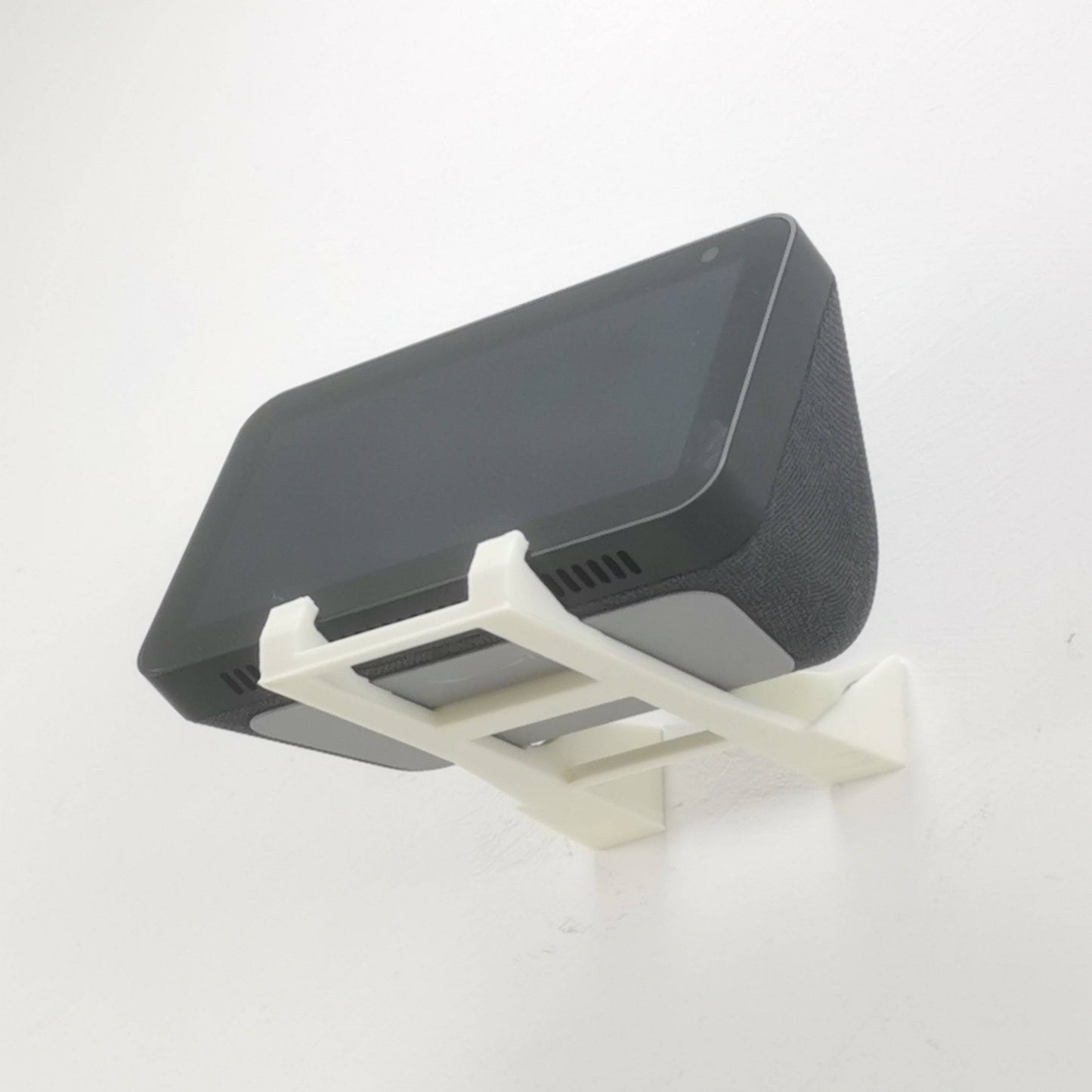Echo Show 5 Wall Mount Wall Bracket Stand : White (Angled Or Upright)