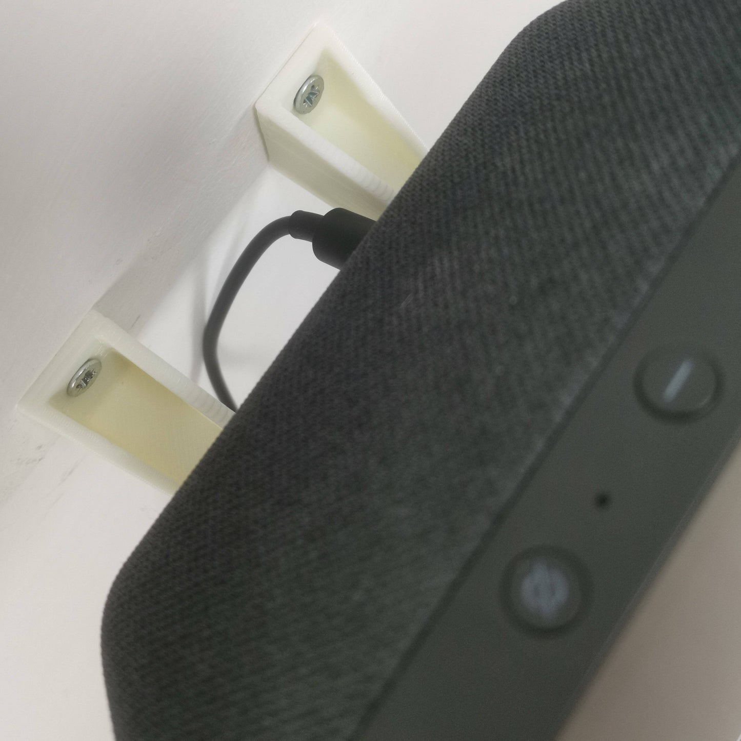 Echo Show 5 Wall Mount Wall Bracket Stand : White (Angled Or Upright)