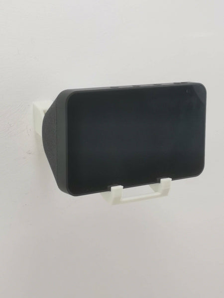 Echo Show 5 Wall Mount Wall Bracket Stand : White (Angled Or Upright)