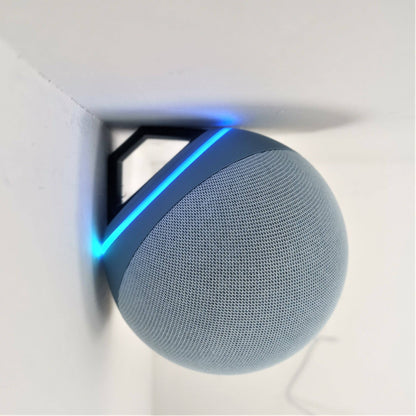 Echo Dot 4th Generation Corner Wall Mount Wall Bracket Holder Holster