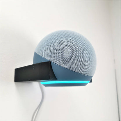 Echo Dot 4th Generation Wall Bracket Wall Mount Holder Half Cup