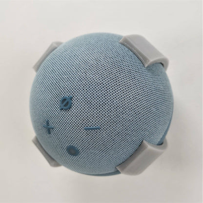 Echo Dot 4th Generation Wall / Ceiling Mount Bracket 4 Clasp