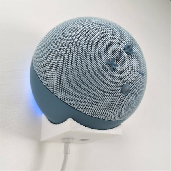 Echo Dot 4th Generation Wall Mount Wall Bracket Mini Hidden Holder