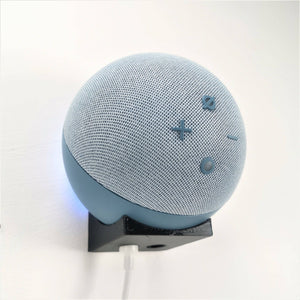 Echo Dot 4th Generation Wall Mount Wall Bracket Mini Hidden Holder