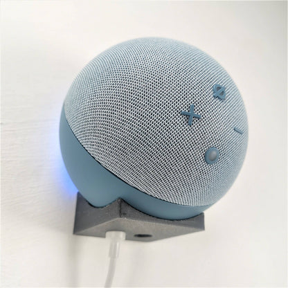 Echo Dot 4th Generation Wall Mount Wall Bracket Mini Hidden Holder