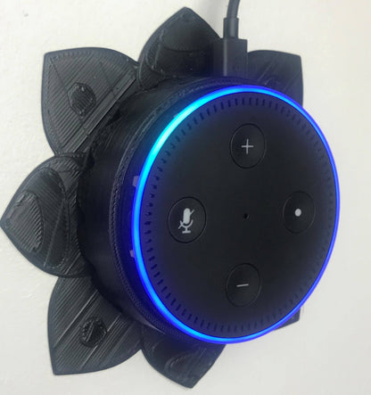 Echo Dot Wall Bracket : Flower Cup Style