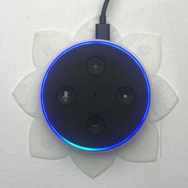 Echo Dot Wall Bracket : Flower Cup Style