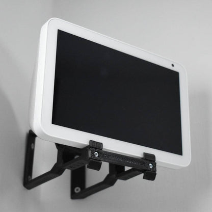Echo Show 8 Corner Wall Mount Corner Wall Bracket Adjustable Tilt Multi Function - Upright & Angled