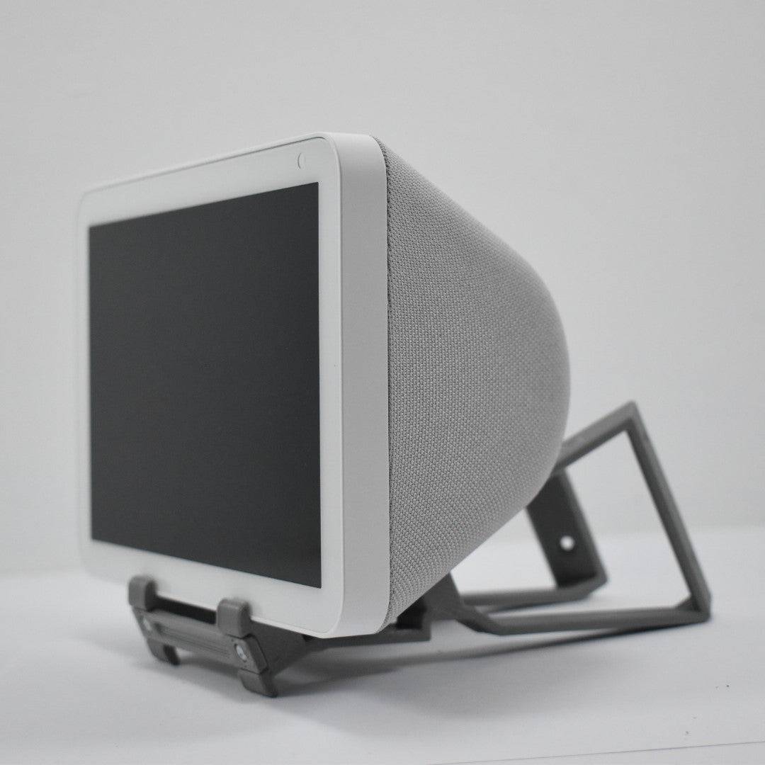 Echo Show 8 Corner Wall Mount Corner Wall Bracket Adjustable Tilt Multi Function - Upright & Angled