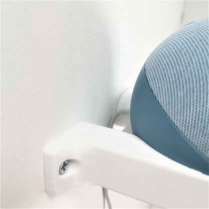 Echo Dot 4th Generation Wall Bracket Wall Mount Holder Ring Halo Grey