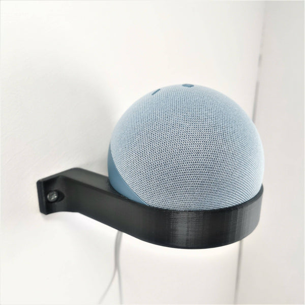 Echo Dot 4th Generation Wall Bracket Wall Mount Holder Ring Halo Grey