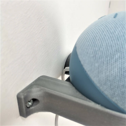 Echo Dot 4th Generation Wall Bracket Wall Mount Holder Ring Halo Grey