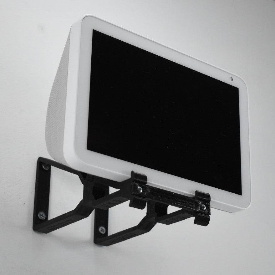 Echo Show 8 Wall Mount Wall Bracket Adjustable Tilt Multi Function - Upright & Angled