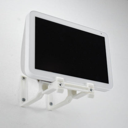 Echo Show 8 Wall Mount Wall Bracket Adjustable Tilt Multi Function - Upright & Angled