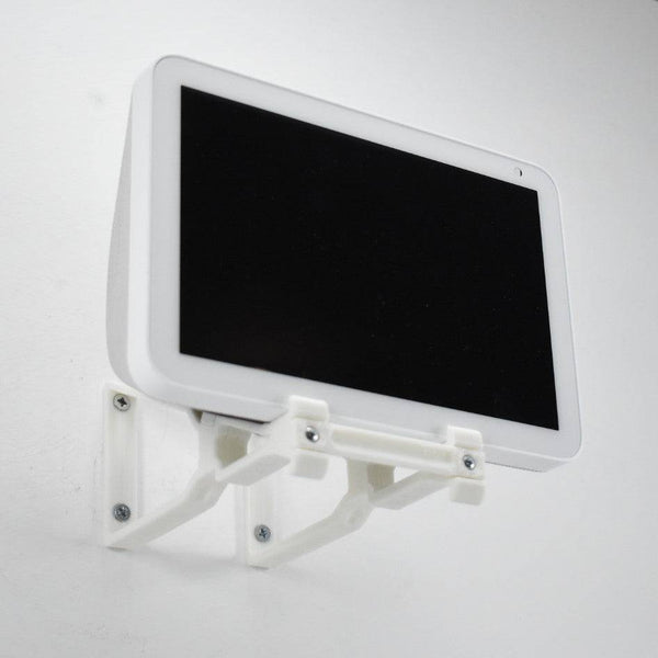Echo Show 8 Wall Mount Wall Bracket Adjustable Tilt Multi Function - Upright & Angled