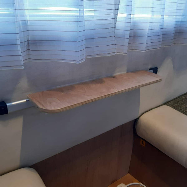 Motorhome Shelf Mount Clip On Brackets For Rail