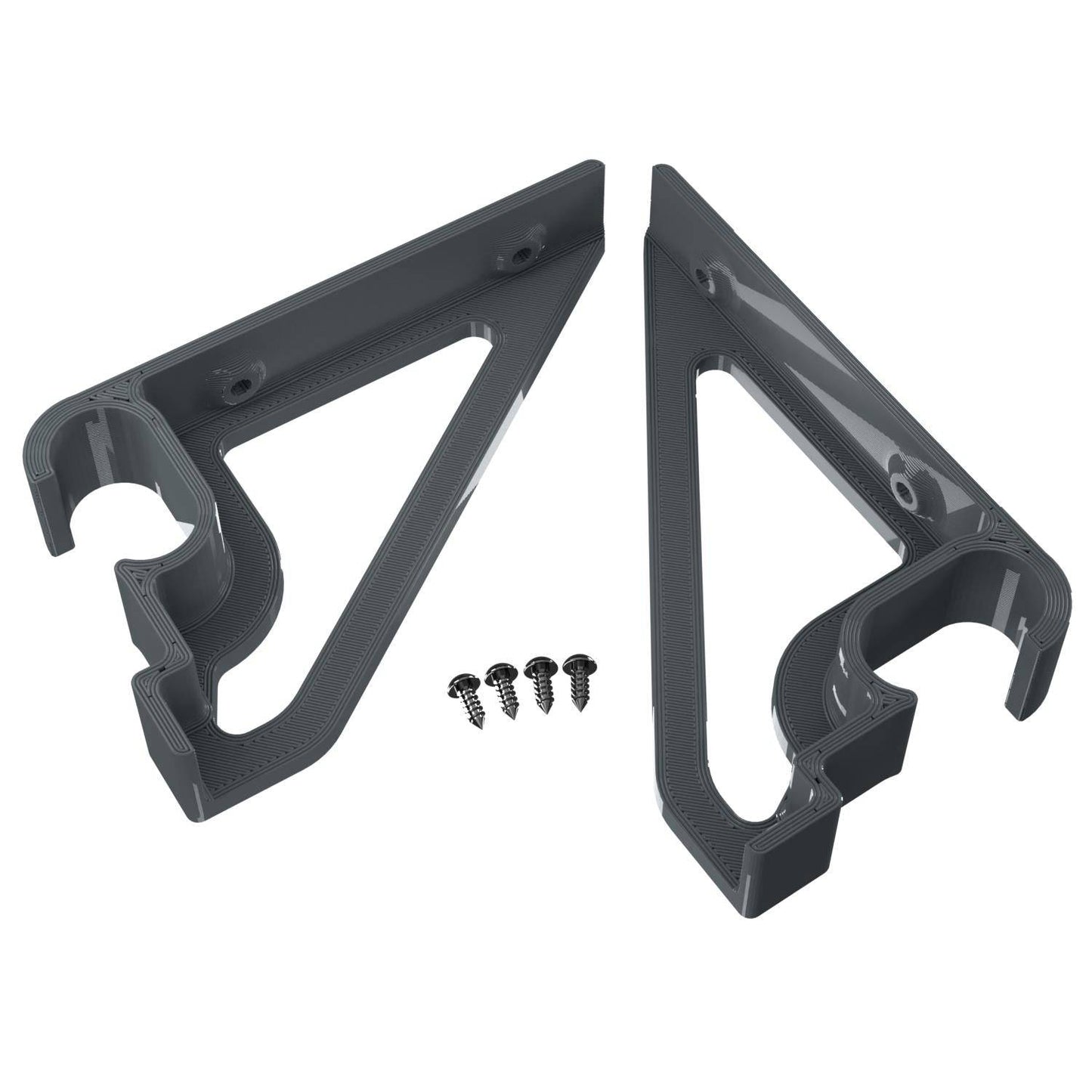 Motorhome Shelf Mount Clip On Brackets For Rail