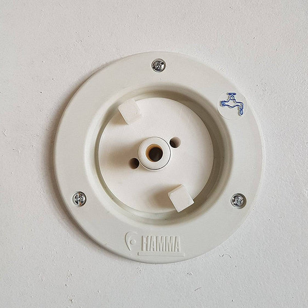Motorhome Water Filler Cap With Hose Connector : Fits Fiamma Type