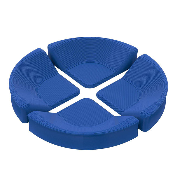 Hose Anti-Pinch Guide For Car Wheel Easy Slide Wash Cleaning Blue