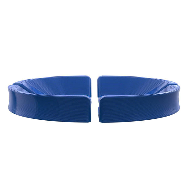 Hose Anti-Pinch Guide For Car Wheel Easy Slide Wash Cleaning Blue