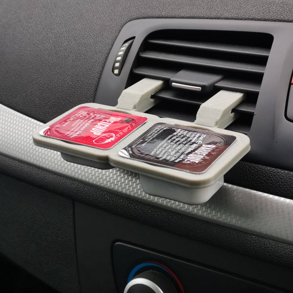 Car Sauce Dip Holder For Fries Fast Food