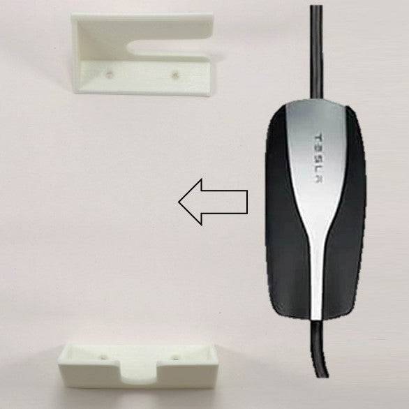 Tesla Model S Mobile Charging Cable Wall Mount / Holder / Bracket