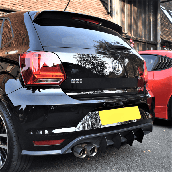 VW Polo GTI Rear Diffuser 4 Fin (2015-2017)