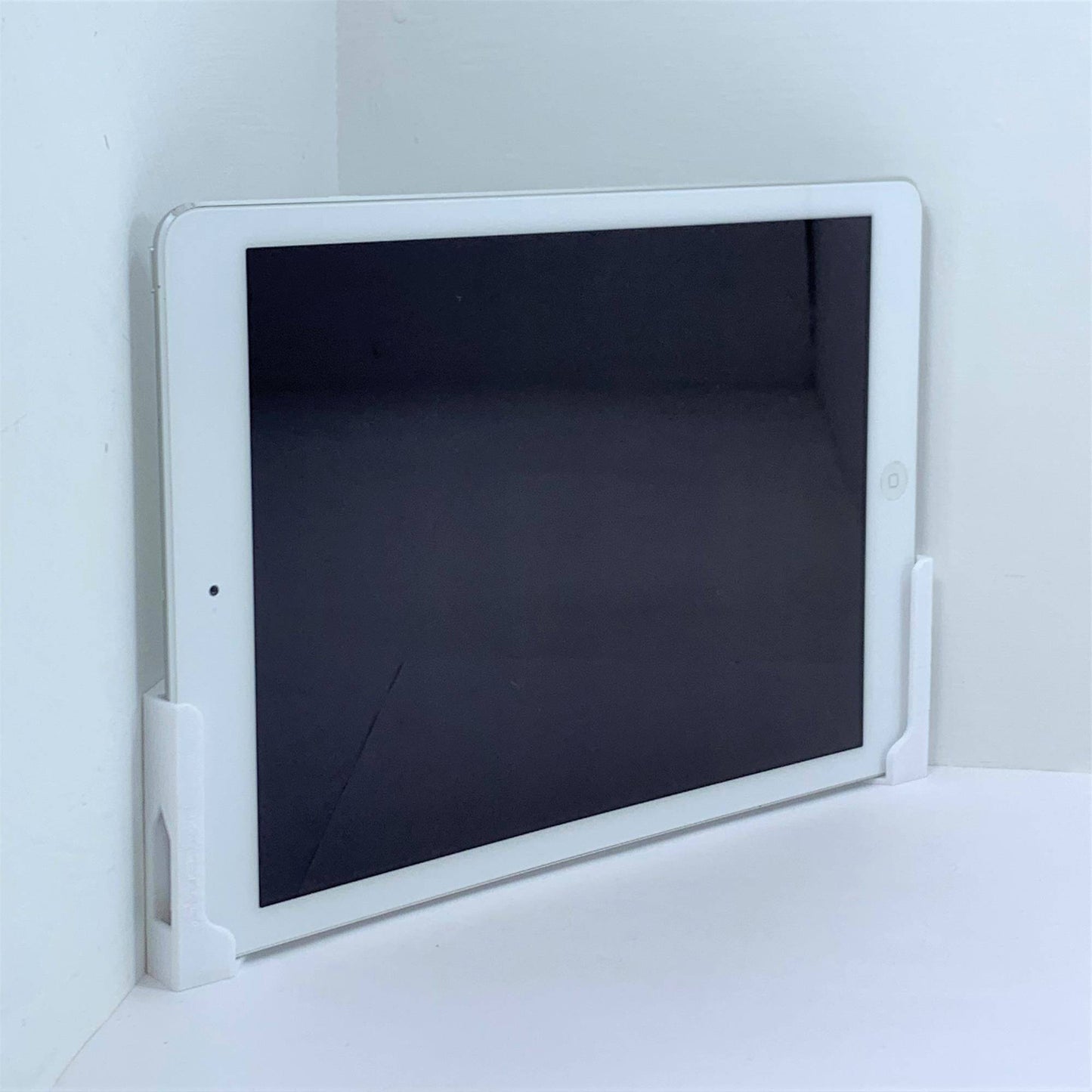 Tablet Corner Wall Mount Bracket Holder (Up to 9.5mm Thickness)