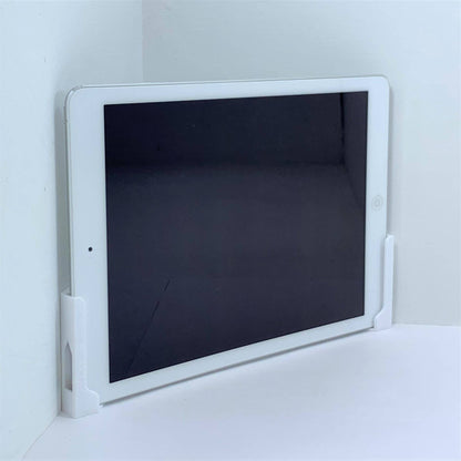 Tablet Corner Wall Mount Bracket Holder (Up to 9.5mm Thickness)