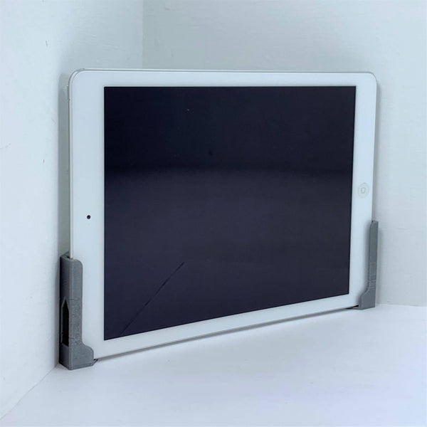 Tablet Corner Wall Mount Bracket Holder (Up to 9.5mm Thickness)