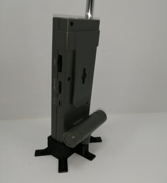 Desk Stand For Tecsun Pl-365 / Pl-360 Radio : Black Also Fits County Comm Gp-5/Ssb