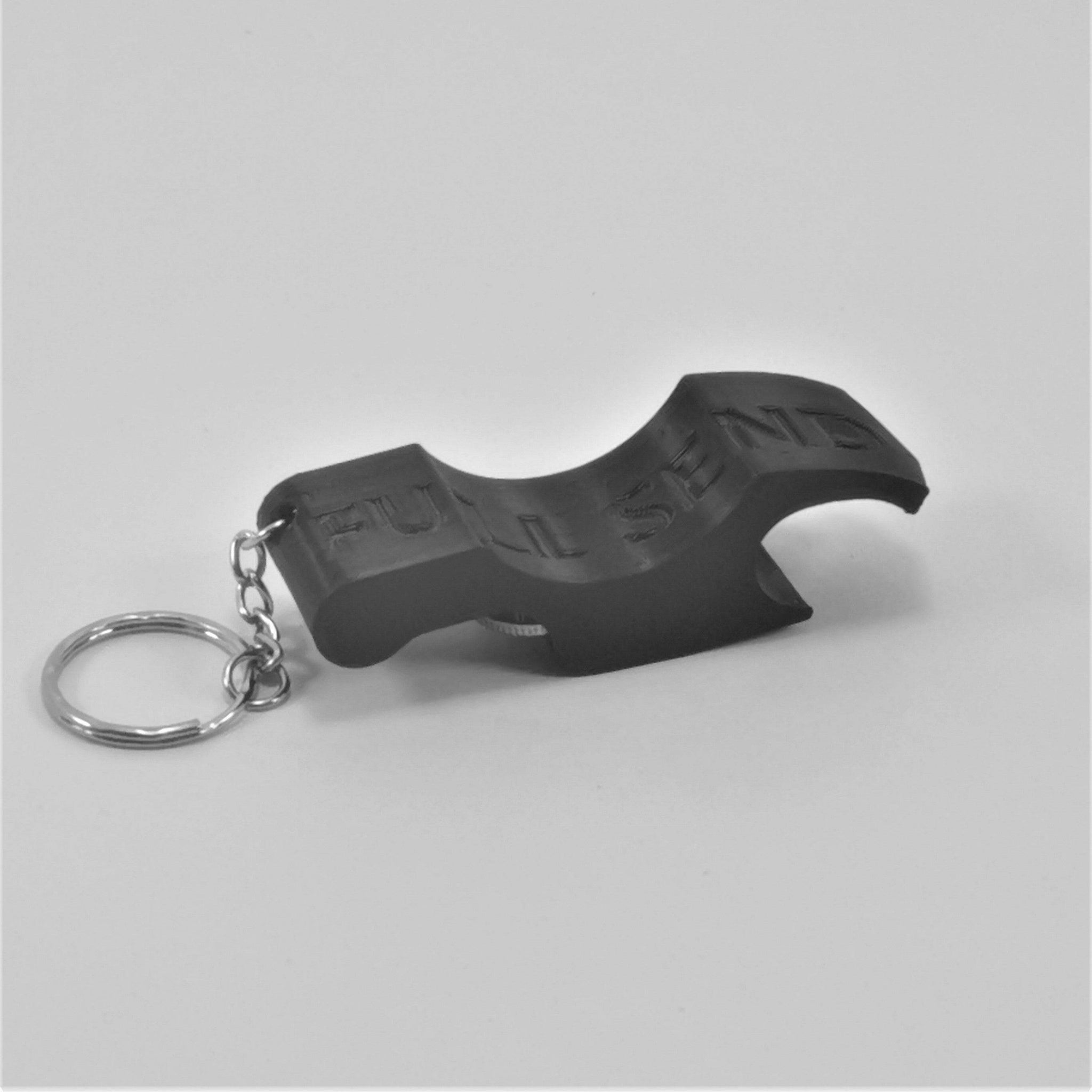 Shotgun Drinks Can And Bottle Opener Keyring