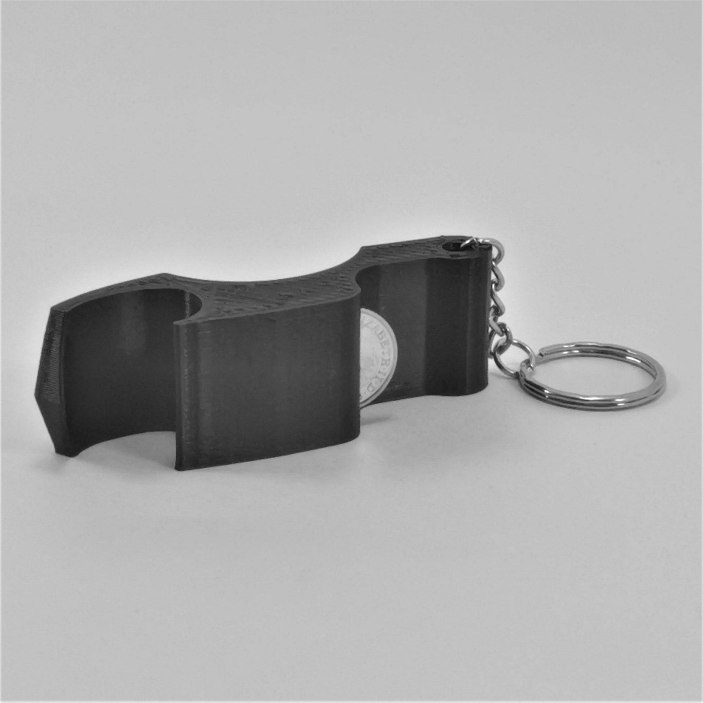 Shotgun Drinks Can And Bottle Opener Keyring
