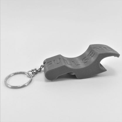 Shotgun Drinks Can And Bottle Opener Keyring