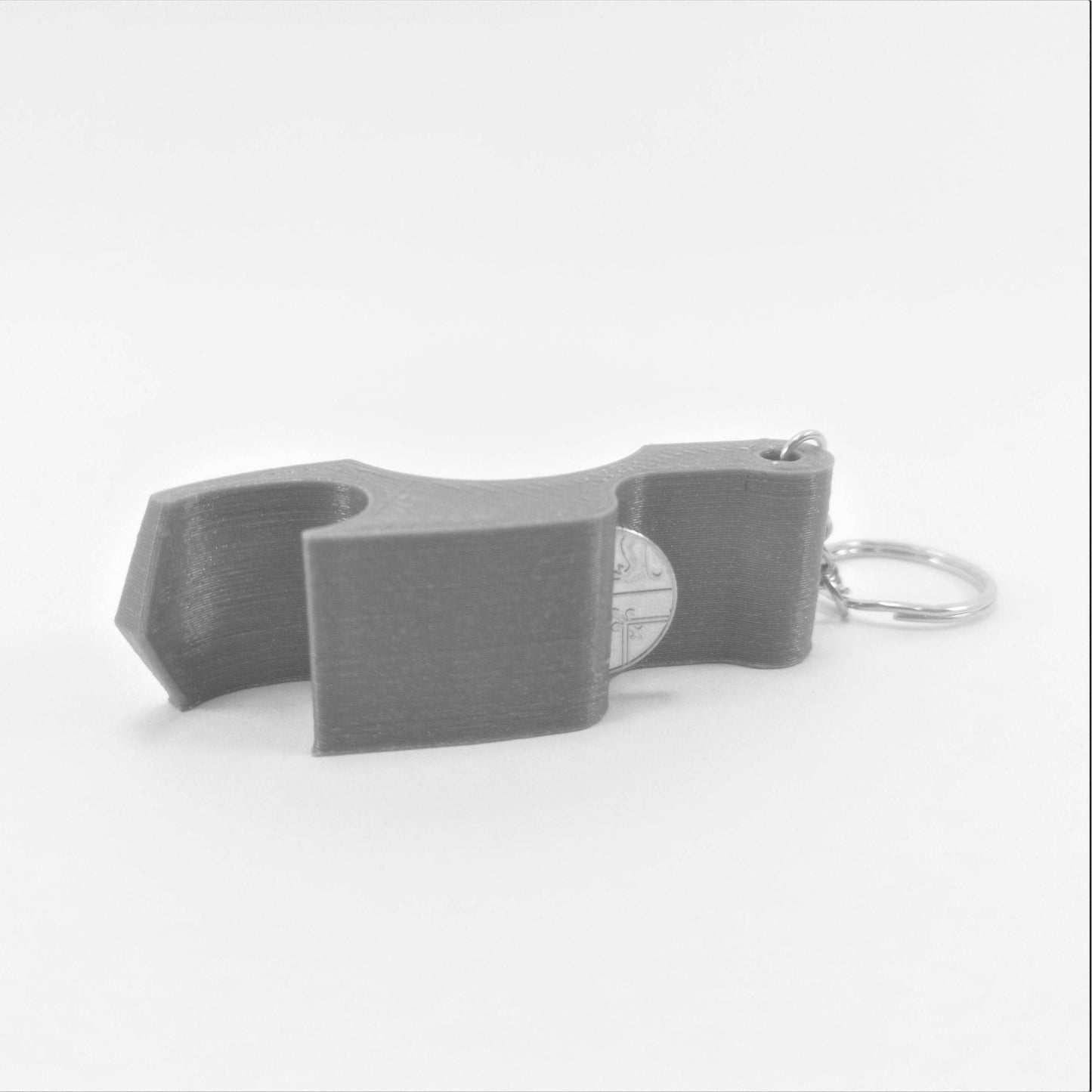 Shotgun Drinks Can And Bottle Opener Keyring