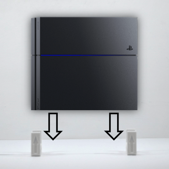PS4 Console Vertical Stand Adjustable, Diffrent Colours Available