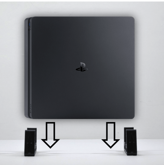 PS4 Slim Konsole Vertikaler Standfuß Verstellbar, Verschiedene Farben erhältlich