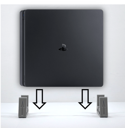 PS4 Slim Console Vertical Stand Adjustable, Diffrent Colours Available