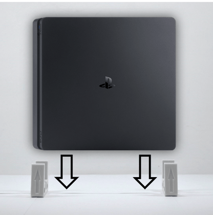 PS4 Slim Console Vertical Stand Adjustable, Diffrent Colours Available