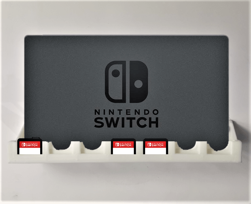 Switch Dock & Game Card Wall Bracket (Fits Nintendo Switch)